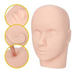 LASHVIEW Eyelash Extension Kit, Lash Extension Practice Kit, with Mannequin Head Practice Exercise Set, Training Lash Extension Supplies