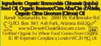 2-Pack Organic Lemon Lip Balm -