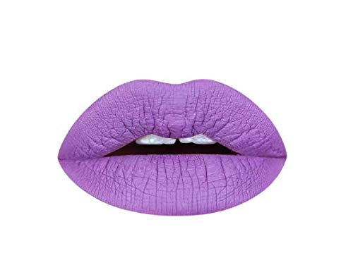 Aromi Pastel Purple Matte Liquid Lipstick | Long-Lasting Lip Color, Vegan Makeup, Cruelty-free Beauty, Handmade (Lavender Fields)