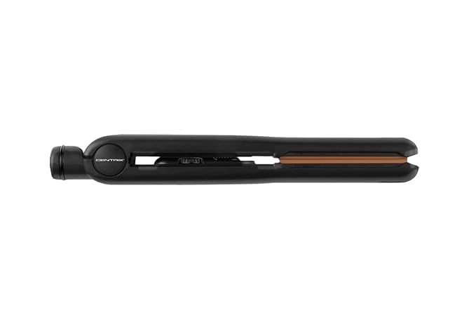 Cricket Centrix Styling Ceramic Ionic Flat Iron Hair Straightener 1” and Curler with Rounded Edges, Even Heat Distribution, Quick Heat-Up to 400°F - Professional Hair Straighteners for Women & Men