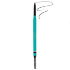 Thrive Causemetics Infinity Waterproof Eyebrow Pencil, Retractable Brow Pencil with Hyaluronic Acid & Shea Butter, Dual Ended Eyebrow Brush Spoolie, Fine Tip, Vegan & Cruelty Free, Tova (Soft Black)