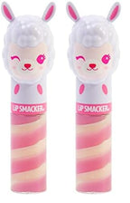Lip Smacker Lippy Pals Swirls Llama, Flavored Moisturizing & Smoothing Soft Shine Lip Balm, Hydrating & Protecting Fun Tasty Glossy Finish, Cruelty-Free & Vegan - Straw-Ma-Llama Berry (Pack of 2)