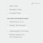 Glo Skin Beauty Luminous Liquid Mineral Foundation Makeup with SPF 18 (Almond) - Improves Uneven Skin Tone, Smooths & Corrects Imperfections, Sheer to Medium Coverage, Dewy Finish