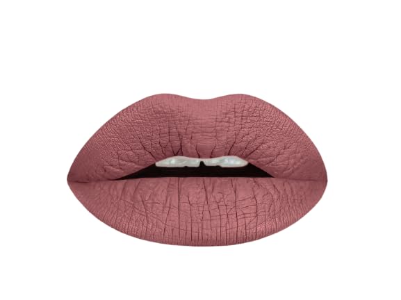 Aromi Woodsy Rose Matte Liquid Lipstick, Sepia Rosewood Lip Color, Vegan and Cruelty-free, Long-lasting Lipstick, Handmade (Woodsy Rose)