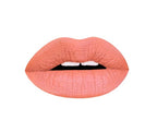 Aromi Peach Matte Liquid Lipstick | Peachy Nude Lip Color, Pink Caramel, Vegan, Cruelty-free, Long-Lasting, Kiss Proof, Handmade (Fuzzy Peach)