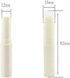 24PCS/4g White Empty Lipstick Lip Balm Balms