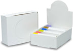 White Arched Lip Balm Tube Display