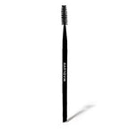 MADLUVV Brow Stamp Kit with Brow Stencils – Easy Eyebrow Shaper for Natural-Looking Brows – Popular Eyebrow Stencil Kit Used by Professionals – 9 Shapes, Spoolie, Travel Bag & Stamp (Dark Brown)