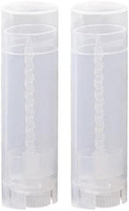 10PCS 4.5g/4.5ml Empty DIY Lip Tubes Holder Containers Vial Refillable PP Plastic Deodorant Crayon Travel Tube Pipe Bottle Lip Gloss Case DIY Lip Balm Gifts For Women Lady Girls(Transparent)