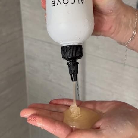 Alcôve - Daily Shampoo - Evening Primrose Oil, Mango Extract, and Argan Oil - Sulfate-Free - All Hair Types - Everyday use - Anti-static - Color-Safe -10oz