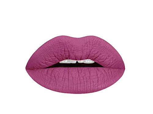 Aromi Dark Fuchsia Matte Liquid Lipstick | Long-Lasting, Raspberry Purple Lip Color for Women, Vegan & Cruelty-free, Waterproof (Merry Mulberry)
