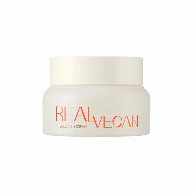 KLAVUU Real Vegan Collagen Cream - Enhances Skin Elasticity, Providing Deep Hydration to Dry Skin for a Radiant, Youthful Glow