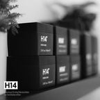 H14 Fiber Gum for Men 3.38 oz / 100 ml – Medium Hold Styling Cream with Beeswax & Corn Starch – Lightweight Hair Fiber for Volume, Texture & Satin Finish – Made in Europe