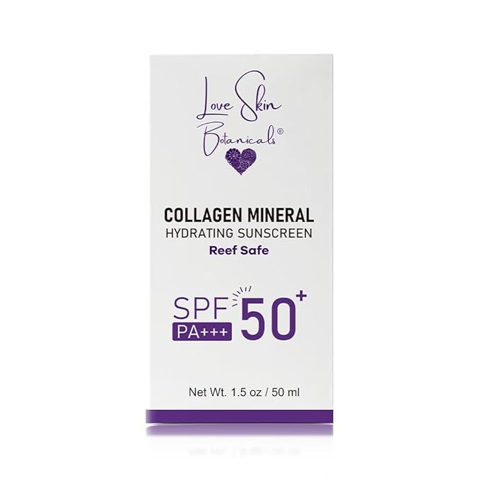 Mineral Protect SPF 50 PA+++ Sunscreen - Clear/Untinted, Chemical-Free, Reef-Safe Face Sunscreen