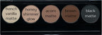 Matte Warm Tone Neutral & Shimmer Highlight Vegan Eyeshadow Palette; Talc, Paraben & Cruelty Free