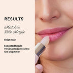 Winky Lux Unicorn Glimmer Balm & Rose Glimmer Balm Duo – Hydrating ph Lip Balm, Natural Pink Tint with pH Color Changing, Moisturize & Soften Lips While Leaving Sheer Pink Tint, with Vanilla Scent