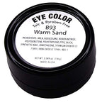 Shiny Warm Sand Beige Taupe Nude Natural Tone Satin Finish Pressed Powder Single Vegan Eyeshadow; Talc, Paraben & Cruelty Free