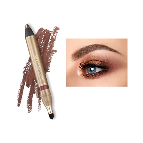 Artisan L'uxe Beauty Velvet Jumbo Eyeliner Pencil Smokey Eyes in 3 Minutes Water Proof, Smudge Proof, Long Lasting Age Defying Essential Oils (Shade: Shimmering Bronze)