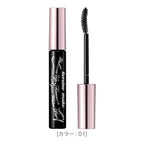 HEROINE MAKE by KISSME Volumizing Mascara Waterproof & Curvy Brush for Eye Makeup | Waterproof Mascara Volume & Length by Defining Fiber for Long-lasting Natural Eyelash Look, from Japan, Black, 1 EA