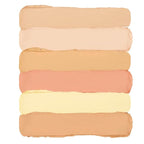 KimChi Chic Undercover Hoe Corrector Palette - Full Coverage Concealer, Creamy, Long Wearing, Hides Dark Circles & Blemishes Cruelty Free, Light 0.25oz