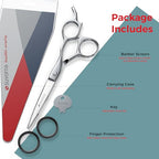 Suvorna 6.5″ Professional Hair Cutting Scissors – Stainless Steel Barber Shears for Hair Cutting & Trimming - Hair Cutting Shears for Professionals & Homeuse - Hair Shears for Women & Men