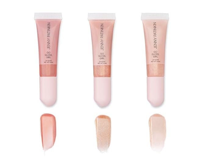 JENNY PATINKIN Luxury Go Gloss Girl Lip Gloss Set for Women | Hydrating Lipgloss for Girls | High-Shine, Non-Sticky | Nourishing, Long-Lasting Gloss for Radiant Lips, Kissable – 24 ml