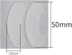 100 Pcs Under Eye Pads Eyelash Extension Patches Eye Lash Extension Foam Pads Eyepads Makeup Eye Patch False Eyelash Accessories Beauty Tools