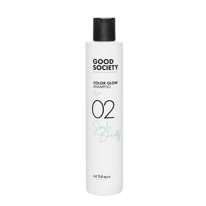 Artègo Good Society Color Glow Shampoo (8.5 fl oz) – Color-Protecting Shampoo for Colored, Damaged, or Dull Hair