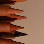 2-in-1 Gradient Lip Liner and Lipstick Lip Combo Set - Achieve Flawless Contour and Gradual Ombre Effect with Easy-to-Use Crayon Form and Cone Tip (01# Milk Tea & 06# Coffee Bean, 2 Count (Pack of 1))