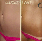 Tan Alchemy, Aussie Bronze 8 oz of 10%, Med/Med Dark DHA Sunless Airbrush Spray Tanning Solution (8oz)