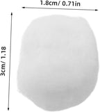 2pack Cotton Balls Cotton Makeup Pads for Face Nail Polish Versatile for Household Cleaning Convenient Design Per Pack