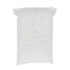 3200 Pcs Elastic Rubber Bands Small Hair Ties Hair Rubber Mini Hair Bands Hair Elastics Tiny Soft Holder Ponytails for Girls (White)