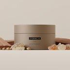 HygieneLab Men's Hair Gel - EWG Verified, Strong Hold, Matte Finish, Weightless Texture, Sandalwood Scent, Non-Toxic Clean Formula, Suitable for All Hair Types