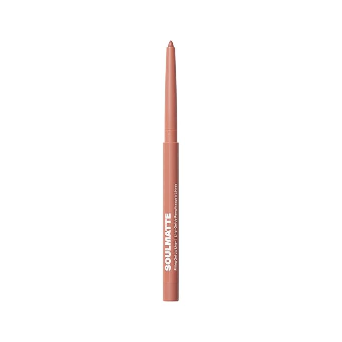 MORPHE Soulmatte Gel Lip Liner - Creamy Lip Pencil with a Matte Formula - Precision Contour Pencil with Sweet Almond & Tea Seed Oil for Long-Lasting Definition - Quick Crush (0.007 oz)