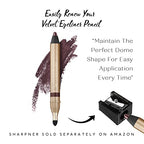 Artisan L'uxe Beauty Velvet Jumbo Eyeliner Pencil Smokey Eyes in 3 Minutes Water Proof, Smudge Proof, Long Lasting Age Defying Essential Oils Tempt (Shade: Deep Plum)