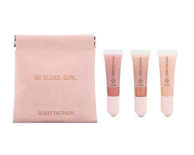 JENNY PATINKIN Luxury Go Gloss Girl Lip Gloss Set for Women | Hydrating Lipgloss for Girls | High-Shine, Non-Sticky | Nourishing, Long-Lasting Gloss for Radiant Lips, Kissable – 24 ml