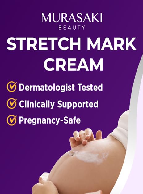 Stretch Mark Cream Prevention for Pregnancy - Maternity Cream for Stretch Marks Removal | Nourishing Formula – Prevents Stretch Marks & Improves Elasticity - 4 oz (120g) (2 Pack)