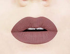 Aromi Sepia Brown Matte Liquid Lipstick | Grey Brown Lip Color, Greige, Vegan and Cruelty-free, Waterproof, Long-Lasting Lipstick, Dye-free (Sepia Brown)