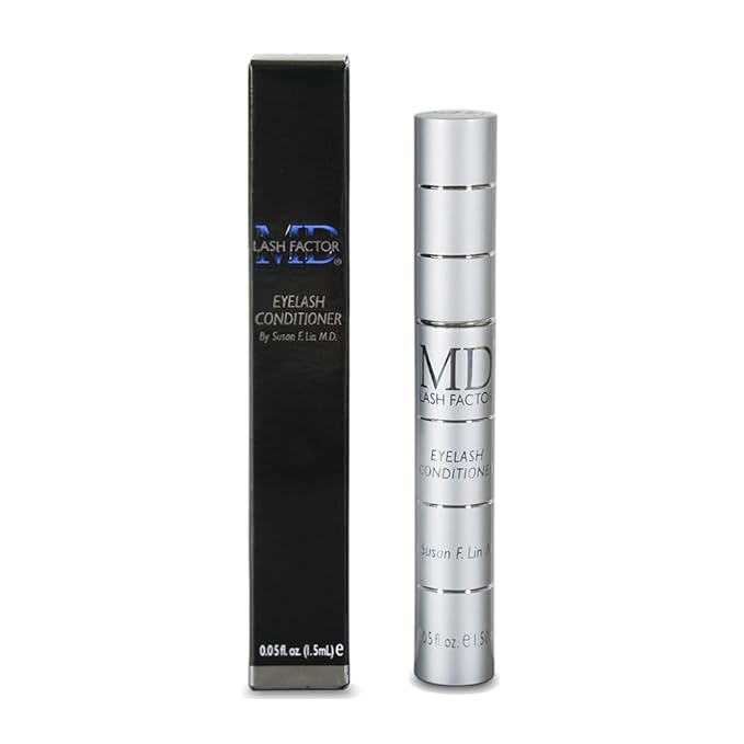 MD Lash Factor Eyelash Conditioner – 0.05 fl oz Trial Size – Lash Growth Serum with Biotin and Peptides, Ideal for First-Time Users