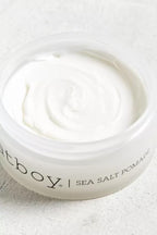 Fatboy Sea Salt Hair Pomade with Coconut Oil & Shea Butter, Lightweight Hold for Texture, Styling & Shine, Tousled Beach Waves Finish, Hair Care for All Hair Types, Paraben Free, Color Safe, 2.6 Oz
