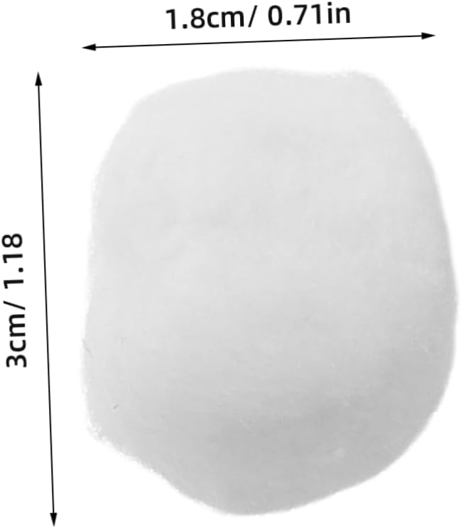 2pack Cotton Balls for Makeup Removal Lotion Applicator Nail Polish Remover Pads Washable for Daily Use