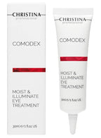 '-CHRISTINA- Comodex Moist & Illuminate Eye Treatment with Hyaluronic Acid | Under Eye Cream Combats Dark Circles, Puffy Eyes, and Dry Skin 30ml