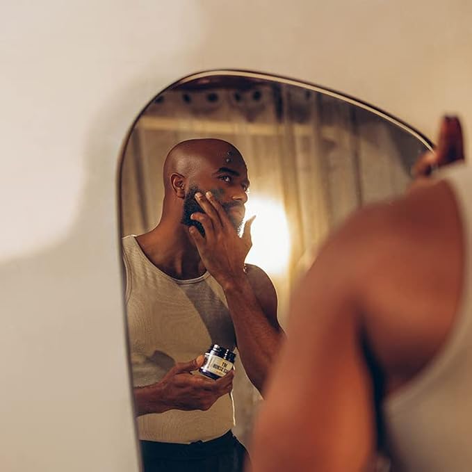 Evan Alexander Grooming MY Face Scrub - Exfoliating Men's Face Scrub - Helps Against Skin Irritation All-Natural Exfoliator Scrubs with Pumice, Bentonite Clay and Kaolin Clay - 4 oz