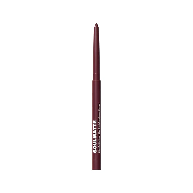 MORPHE Soulmatte Gel Lip Liner - Creamy Lip Pencil with a Matte Formula - Precision Contour Pencil with Sweet Almond & Tea Seed Oil for Long-Lasting Definition - Compatible (0.007 oz)