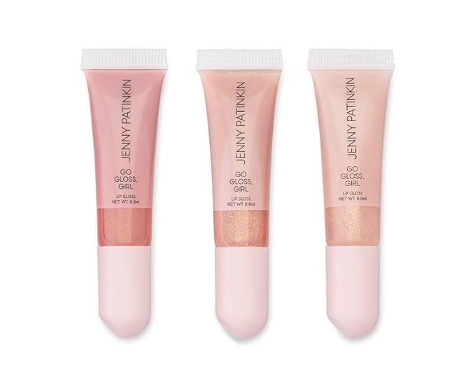 JENNY PATINKIN Luxury Go Gloss Girl Lip Gloss Set for Women | Hydrating Lipgloss for Girls | High-Shine, Non-Sticky | Nourishing, Long-Lasting Gloss for Radiant Lips, Kissable – 24 ml