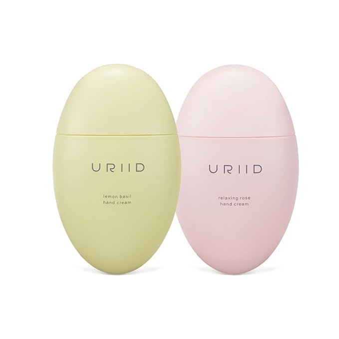 2-in-1 Hand Cream Set – Lemon Basil & Relaxing Rose, Nourishing & Moisturizing, 1.76 oz Each, Winter Gifting Bundle