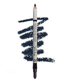 Jillian Dempsey Khol Eyeliner: Clean, Waterproof Eyeliner Pencil with Built-In Smudger for Effortless Blending – Rich Pigment, Cruelty-Free, Black Sapphire