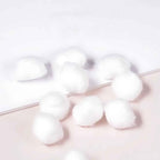 200Pcs White Cotton Balls Pure Natural Cotton Balls for Makeup Removal, Outdoor Traveling