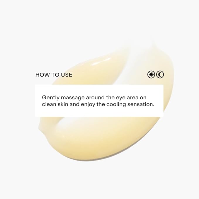 CLEARSTEM - BRIGHTEYES - Eye Gel - Nourishing Eye Cream - Cooling Gel - Stem Cells Blend - Peptides, Collagen, Aloe Vera - Gluten Free - Beauty, Self Care, Skin Care - 0.6 fl oz