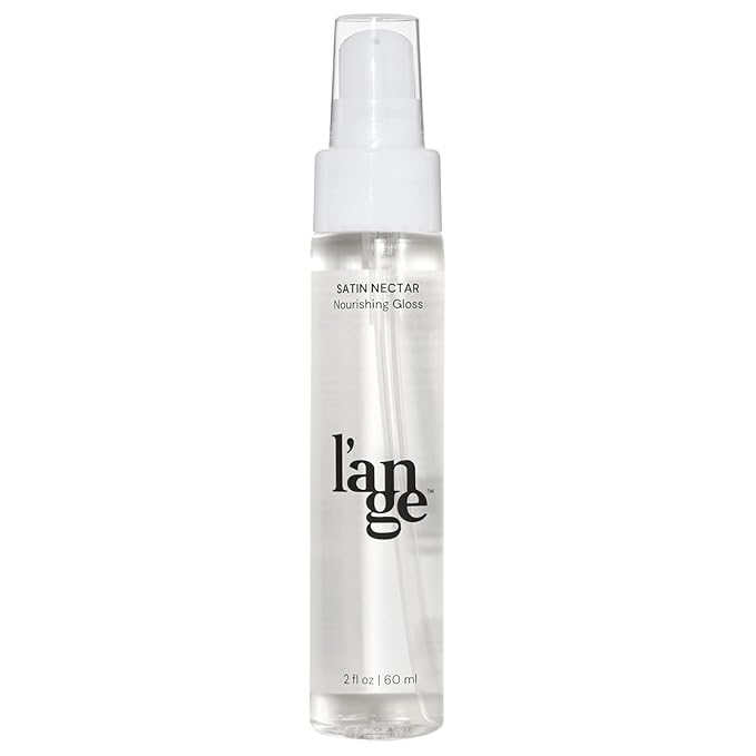 L'ANGE HAIR Satin Néctar Nourishing Gloss | Hair Serum for All Hair Types | Smoothing Serum with Antioxidants and Vitamins | Salon Hair Spray for Blowouts | Anti Frizz Hair Gloss (2 Fl Oz)